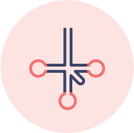 icon: downward branching with endnodes