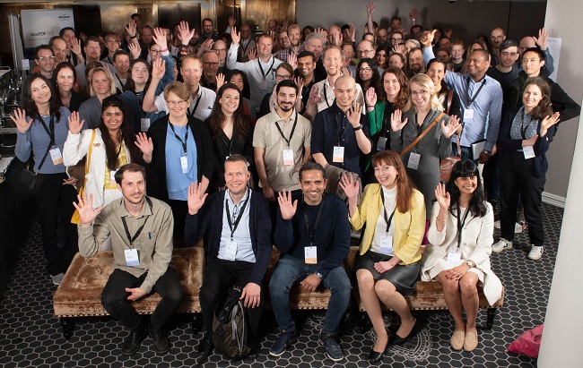 group of scientist at 1st norwegian symposium on proteomics and biological mass spectrometry
