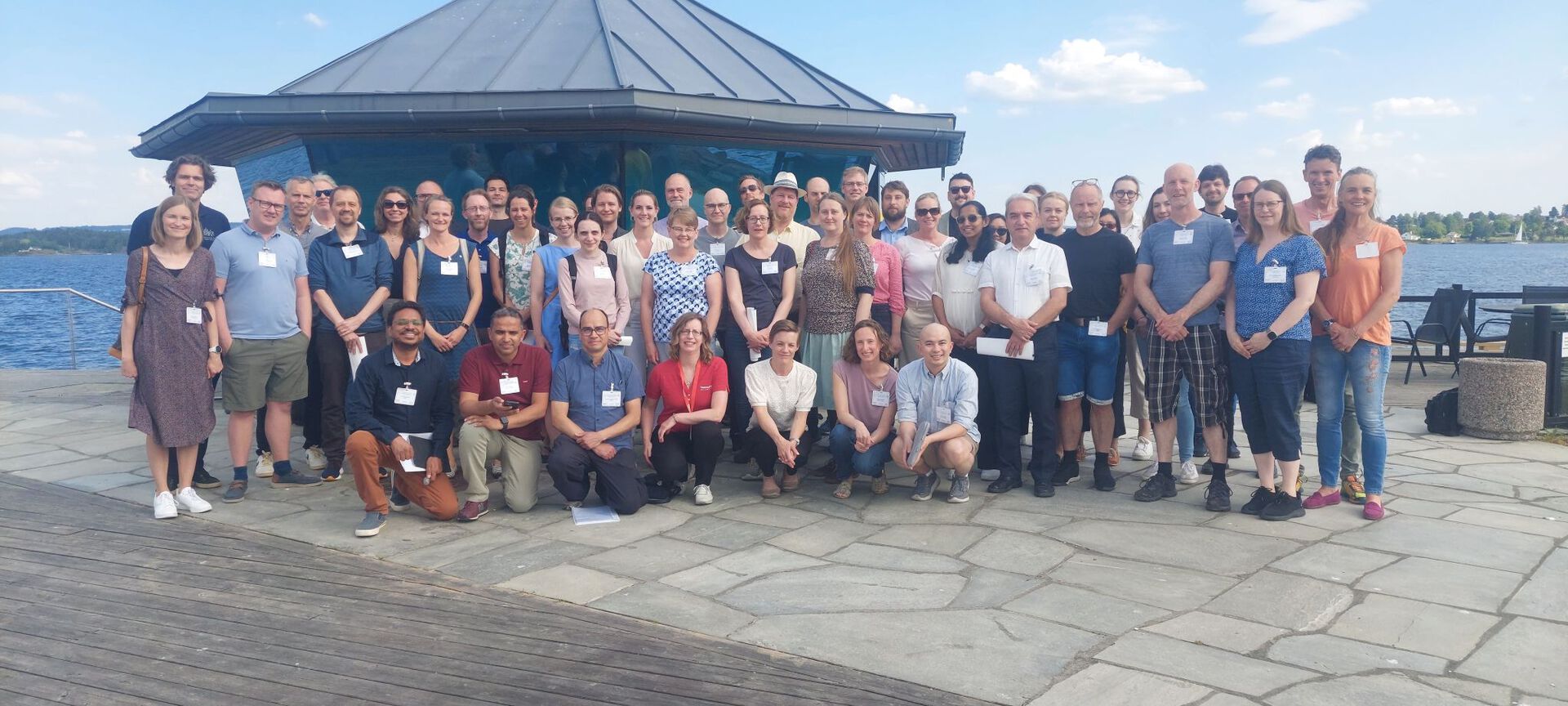 group photo meeting participants