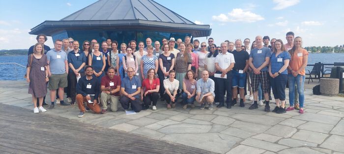 group photo meeting participants